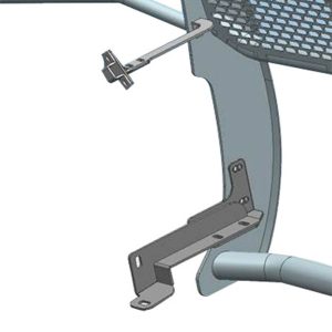 Black Horse Off Road Grille Guard, Rugged Series, 3-Piece Modular, Semi-Gloss Powder Coat, Steel, 2-1/4 Inch Bar Diameter – RU-GMSI15-B-K1
