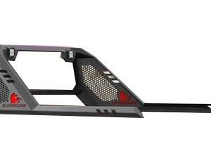 Black Horse Off Road Roll Bar, 56 Inch Length X 11 Inch Width X 29 Inch Height, Modular Design, Powder Coated, Steel – VIRB09B