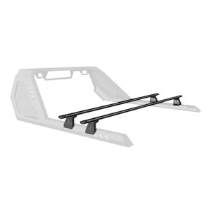 Black Horse Off Road Bed Cargo Rack Cross Bar, Vigor, For Use with Vigor Roll Bar System, Rated to 150 Pounds, Power Coated, Steel, Set of 2 – VRCR70