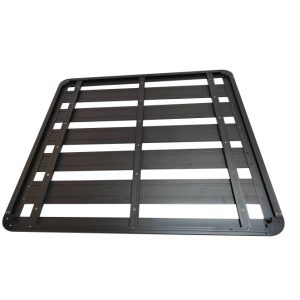 Black Horse Off Road Bed Cargo Rack, Spike, 600 Pound Capacity, 63 Inch X 56 Inch, Bolt-On, Powder Coated, Steel – WHP02