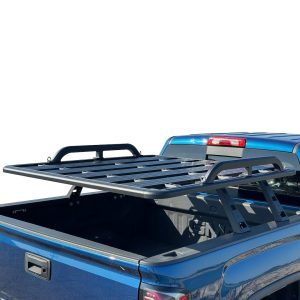 Black Horse Off Road Bed Cargo Rack, Spike, 660 Pound Capacity, Elevated 12 Inches from Bed Rails, 60 Inch Length – WHPRB402