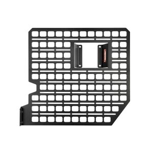 Builtright Molle Cargo Panel, Bedside Mount, Screw on, Powder Coated, Textured Black, Steel – 102001