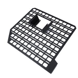 Builtright Molle Cargo Panel, Bedside Mount, Screw on, Powder Coated, Textured Black, Steel – 102004