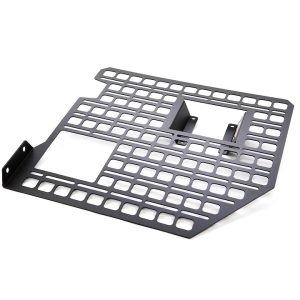 Builtright Molle Cargo Panel, Bedside Mount, Screw on, Powder Coated, Textured Black, Steel – 102014