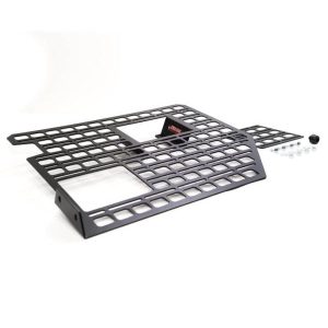 Builtright Molle Cargo Panel, Bedside Mount, Screw on, Powder Coated, Textured Black, Steel – 102015