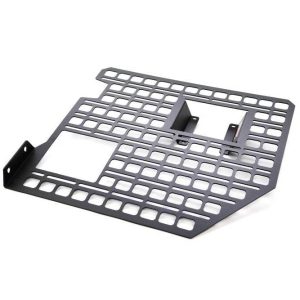 Builtright Molle Cargo Panel, Bedside Mount, Screw on, Powder Coated, Textured Black, Steel – 102015