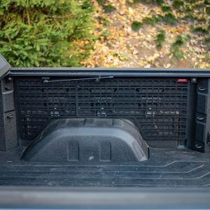 Builtright Molle Cargo Panel, Bedside Mount, Screw on, Powder Coated, Textured Black, Steel – 102050