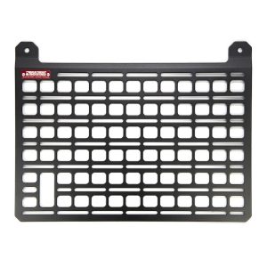 Builtright Molle Cargo Panel, Bedside Mount, Screw on, Powder Coated, Textured Black, Steel – 102111