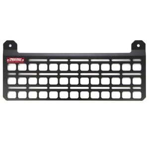 Builtright Molle Cargo Panel, Bedside Mount, Screw on, Powder Coated, Textured Black, Steel – 102113
