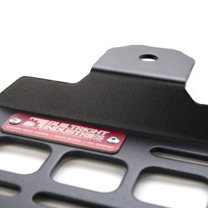 Builtright Molle Cargo Panel, Bedside Mount, Screw on, Powder Coated, Textured Black, Steel, With Cab Wall Panel and Mounting Hardware – 102115