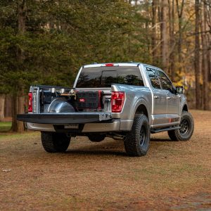 Builtright Multi Purpose Accessory Mount, Mounts Molle Cargo Panel, Bolt on, Textured Powder Coated, Black, Steel – 102174