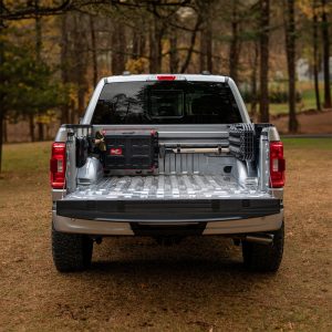 Builtright Multi Purpose Accessory Mount, Mounts Molle Cargo Panel, Bolt on, Textured Powder Coated, Black, Steel – 102174