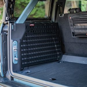 Builtright Molle Cargo Panel, Bedside Mount, Screw on, Powder Coated, Textured Black, Steel – 102606