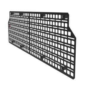 Builtright Molle Cargo Panel, Bedside Mount, Screw on, Powder Coated, Textured Black, Aluminum – 102701