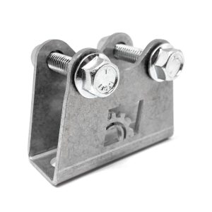 Builtright Molle Cargo Panel Clamp Mounting Plate, Quick Fist, Use to Attach 1 Inch to 2-1/4 Inch Clamp to Molle Cargo Panel, Stainless Steel – 104002