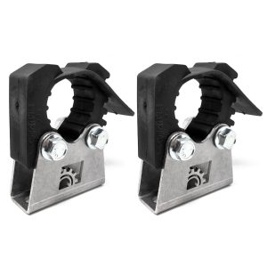 Builtright Molle Cargo Panel Clamp Mounting Plate, Quick Fist, Use to Attach 1 Inch to 2-1/4 Inch Clamp to Molle Cargo Panel, Stainless Steel – 104005
