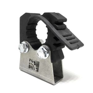 Builtright Molle Cargo Panel Clamp Mounting Plate, Quick Fist, Use to Attach 1 Inch to 2-1/4 Inch Clamp to Molle Cargo Panel, Stainless Steel – 104005