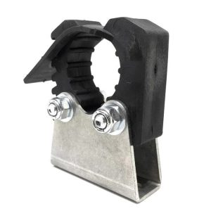 Builtright Molle Cargo Panel Clamp Mounting Plate, Quick Fist, Use to Attach 1 Inch to 2-1/4 Inch Clamp to Molle Cargo Panel, Stainless Steel – 104005
