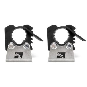 Builtright Molle Cargo Panel Clamp Mounting Plate, Quick Fist, Use to Attach 1 Inch to 2-1/4 Inch Clamp to Molle Cargo Panel, Stainless Steel – 104005