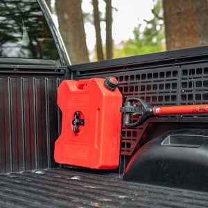 Builtright Molle Cargo Panel Clamp Mounting Plate, Use to Attach Rotopax Mounting System to Molle Cargo Panel, Single, With Mounting Hardware – 104009