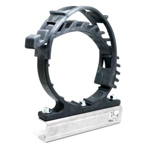 Builtright Molle Cargo Panel Clamp Mounting Plate, Quick Fist, Use to Attach 2-1/2 Inch to 9-1/2 Inch Clamp to Molle Cargo Panel – 104011