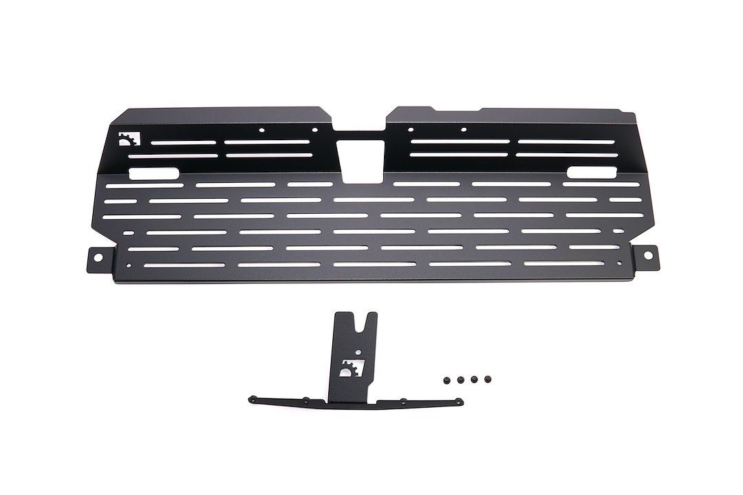 Builtright Under Seat Storage Unit, Under Rear Seat, 1 Compartment, Powder Coated Textured Black, Steel, With Mounting Hardware – 104022