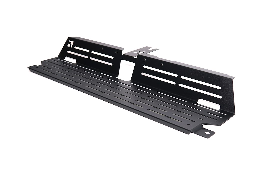 Builtright Under Seat Storage Unit, Under Rear Seat, 1 Compartment, Powder Coated Textured Black, Steel, With Mounting Hardware – 104022