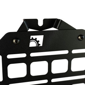 Builtright Molle Cargo Panel, Bedside Mount, Screw on, Powder Coated, Textured Black, Steel – 104027