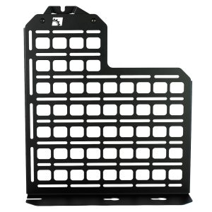 Builtright Molle Cargo Panel, Bedside Mount, Screw on, Powder Coated, Textured Black, Steel – 104027