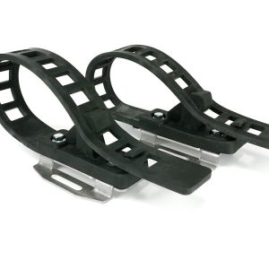 Builtright Molle Cargo Panel Clamp Mounting Plate, Quick Fist, Use to Attach Clamp to Molle Cargo Panel, Stainless Steel, Set of 2 – 104036