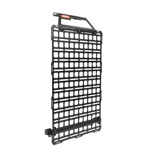 Builtright Molle Cargo Panel, Tech Plate, Seat Back Mount, Screw on, Powder Coated, Textured Black, Steel – 104049