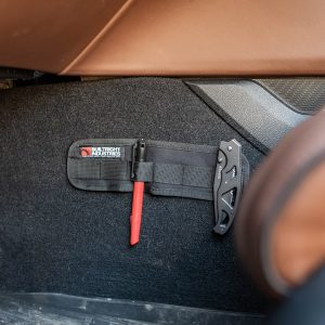 Builtright Cargo Organizer, Tech Panel, Attach to Vehicle Carpet Surface, Black, 1000 Nylon Fabric, Hook Velcro Attachment – 105006