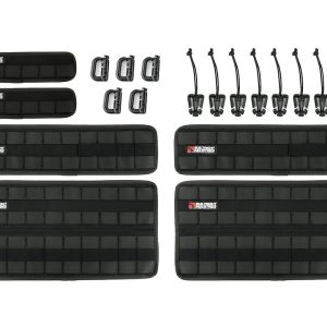 Builtright Cargo Organizer, Tech Panel, Attach to Vehicle Carpet Surface, Black, 1000 Nylon Fabric, Hook Velcro Attachment – 105009
