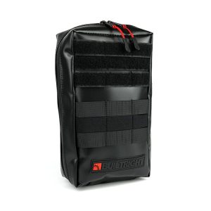 Builtright Gear Bag, Molle Pouch Style, 10 Inch Length X 6 Inch Width, With 1 Interior Pocket, With Two Zipper Closures, With Strap – 105101