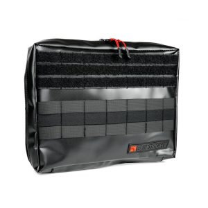 Builtright Gear Bag, Molle Pouch Style, 10 Inch Length X 13 Inch Width, With 1 Interior Pocket, With Two Zipper Closures, With Strap – 105102