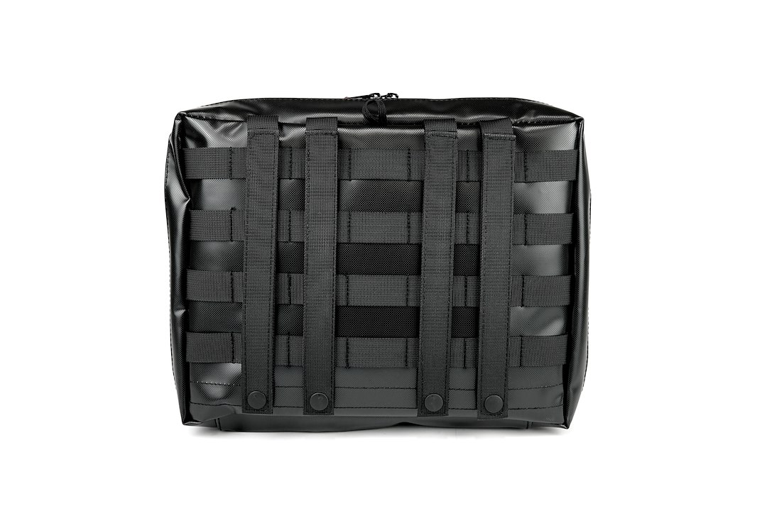 Builtright Gear Bag, Molle Pouch Style, 10 Inch Length X 13 Inch Width, With 1 Interior Pocket, With Two Zipper Closures, With Strap – 105102