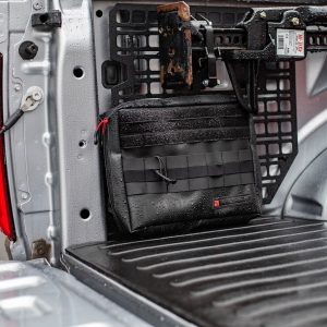 Builtright Gear Bag, Molle Pouch Style, 10 Inch Length X 13 Inch Width, With 1 Interior Pocket, With Two Zipper Closures, With Strap – 105102