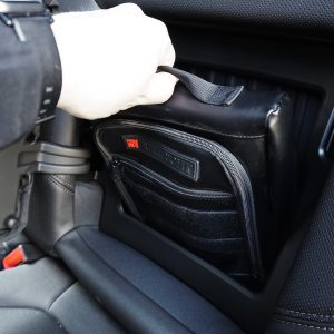 Builtright Storage Pouch, Organizes Tools/ Straps and Shackles, Mounts to Rear Seat Cubby, Zipper Closure – 105107