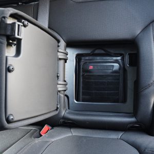 Builtright Storage Pouch, Organizes Tools/ Straps and Shackles, Mounts to Rear Seat Cubby, Zipper Closure – 105107