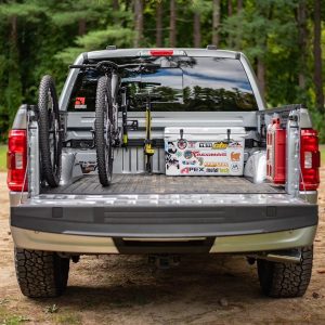 Builtright Multi Purpose Accessory Mount, Mounts Bike/ Molle Cargo Panel/ Traction Mat and to Secure Gear, Bolt on, Powder Coated – 107011