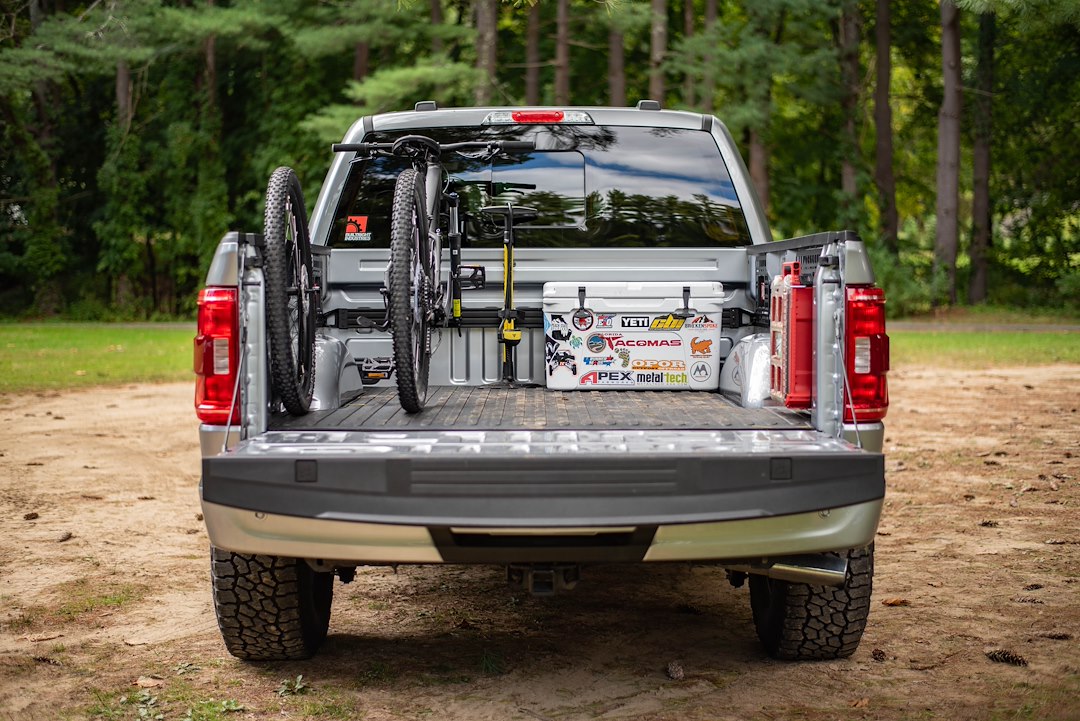 Builtright Multi Purpose Accessory Mount, Mounts Bike/ Molle Cargo Panel/ Traction Mat and to Secure Gear, Bolt on, Powder Coated – 107023