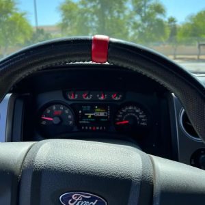 Builtright Steering Wheel Stripe, Red, With String and Needle – 108001