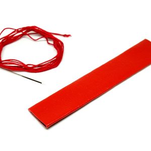 Builtright Steering Wheel Stripe, Red, With String and Needle – 108001