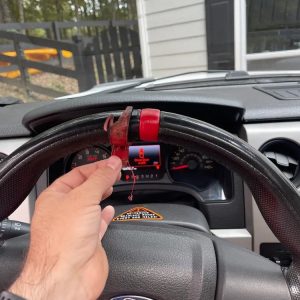 Builtright Steering Wheel Stripe, Red, With String and Needle – 108001