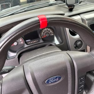 Builtright Steering Wheel Stripe, Red, With String and Needle – 108001