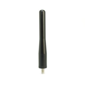 Builtright AM/ FM Antenna, Perfect Fit, Stubby Type, Black, 6061 Billet Aluminum, With O-Ring and Threaded Studs – 110011