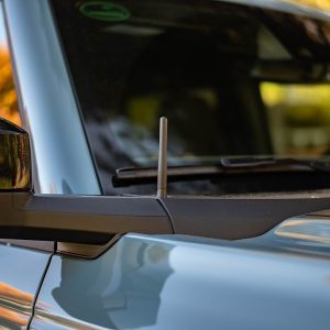 Builtright AM/ FM Antenna, Perfect Fit, Stubby Type, Black, 6061 Billet Aluminum, With Threaded Studs – 110019