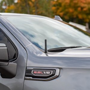 Builtright AM/ FM Antenna, Perfect Fit, Stubby Type, Black, 6061 Billet Aluminum – 110020