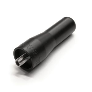 Builtright AM/ FM Antenna, Perfect Fit, Stubby Type, Black, 6061 Billet Aluminum, With Threaded Studs – 110027