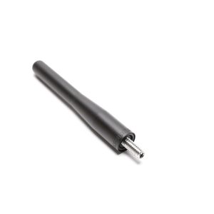 Builtright AM/ FM Antenna, Perfect Fit, Stubby Type, Black, 6061 Billet Aluminum, With Threaded Studs – 110029